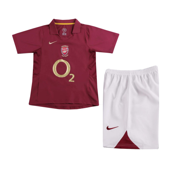 Kids Retro Arsenal Home Jersey 2005/06