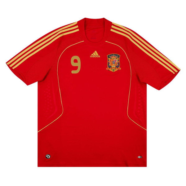 Mens Spain Retro Home Jersey 2008