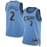 Mens Los Angeles Clippers Nike Blue 2024/25 Swingman Jersey - City Edition