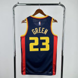 Mens Golden State Warriors Nike Navy 2024/25 Swingman Jersey - City Edition