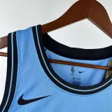 Mens Los Angeles Clippers Nike Blue 2024/25 Swingman Jersey - City Edition