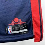 Mens Golden State Warriors Nike Navy 2024/25 Swingman Jersey - City Edition