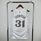 Mens Dallas Mavericks Nike White 2024/25 Swingman Jersey - City Edition