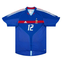 Mens France Retro Home Jersey 2004