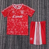 Kids Retro Liverpool Home Jersey 1989/91