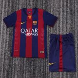 Kids Retro Barcelona Home Jersey 2014/15