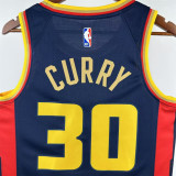 Mens Golden State Warriors Nike Navy 2024/25 Swingman Jersey - City Edition