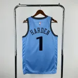 Mens Los Angeles Clippers Nike Blue 2024/25 Swingman Jersey - City Edition