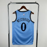 Mens Los Angeles Clippers Nike Blue 2024/25 Swingman Jersey - City Edition