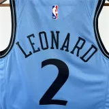 Mens Los Angeles Clippers Nike Blue 2024/25 Swingman Jersey - City Edition