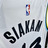 Mens Indiana Pacers Nike White 2024/25 Swingman Jersey - City Edition