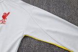 Mens Liverpool Jacket + Pants Training Suit Light Grey 2024/25