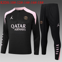 Kids PSG x Jordan Training Suit Black 2024/25