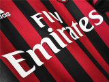 Mens AC Milan Retro Home Jersey 2016/17