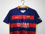 Mens Barcelona Retro Home Jersey 2015/16