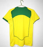 Brazil Retro Home Jersey Mens 2004