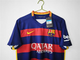 Mens Barcelona Retro Home Jersey 2015/16