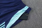 Mens Flamengo Short Training Suit Navy 2024/25