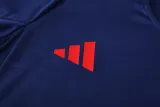 Mens Flamengo Short Training Suit Navy 2024/25