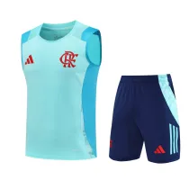 Mens Flamengo Singlet Suit Light Green 2024/25