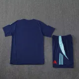 Mens Flamengo Short Training Suit Navy 2024/25