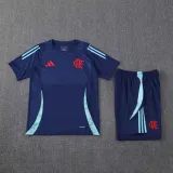 Mens Flamengo Short Training Suit Navy 2024/25
