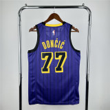 Mens Los Angeles Lakers Nike Purple 2018 Swingman Jersey - City Edition