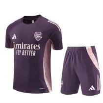Mens Arsenal Short Training Suit Purple 2024/25