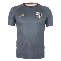 Mens Sao Paulo Short Training Grey Jersey 2025/26