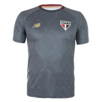 Mens Sao Paulo Short Training Grey Jersey 2025/26