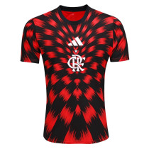 Mens Flamengo Short Training Leopard Jersey 2025/26