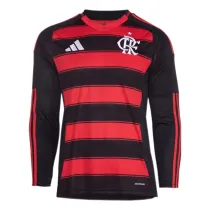 Mens Flamengo Home Jersey Long Sleeve 2025/26