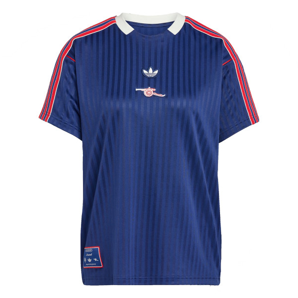 Mens Adidas Originals Arsenal Jersey Terrace Icons Navy Shirt 2024/25