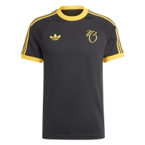 Mens Real Madrid x Jude Bellingham 3-Stripes Black T-Shirt