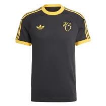 Mens Real Madrid x Jude Bellingham 3-Stripes Black T-Shirt