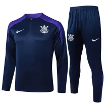 Mens Corinthians Training Suit Black 2025/26