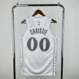 Mens Dallas Mavericks Nike White 2024/25 Swingman Jersey - City Edition