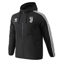 Mens Juventus All Weather Windrunner Jacket Black 2025/26
