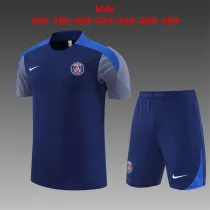 Kids PSG Short Training Suit Royal 2025/26