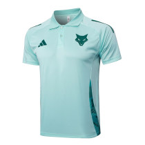 Mens Cruzeiro Polo Shirt Light Blue 2025/26