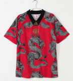 Mens Manchester United Retro 2020 Chinese New Year Special Red Jersey