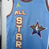 Mens All-Star Weekend Jordan Light Blue Dri-FIT NBA Swingman Jersey 2025