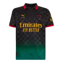 Mens AC Milan Fourth Black Jersey 2024/25