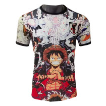 Mens Japan King of Pirates Luffy Red Jersey 2025