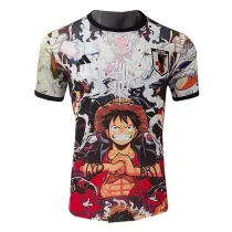 Mens Japan King of Pirates Luffy Red Jersey 2025