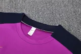 Mens Barcelona Short Training Suit Purple 2025/26