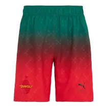 Mens AC Milan Fourth Red Shorts 2024/25