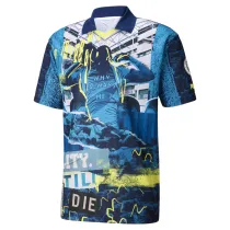 Mens Manchester City FtblNrgy+ Retro Blue Jersey 2025/26