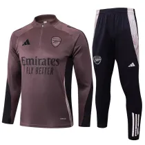Mens Arsenal Training Suit Purple Brown 2024/25