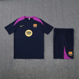 Mens Barcelona Short Training Suit Royal 2025/26